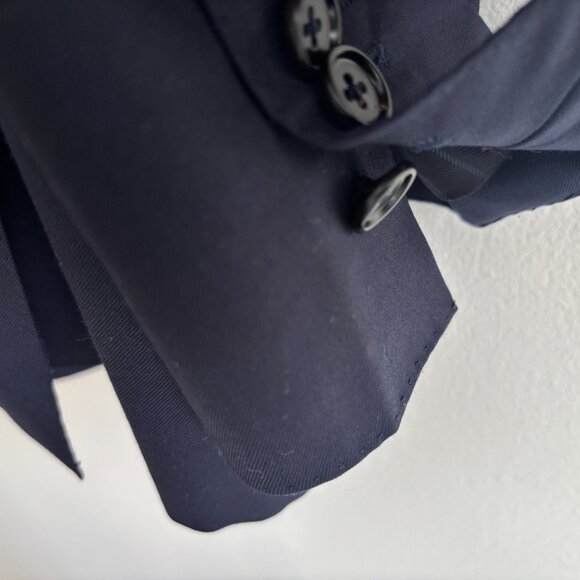 Tom Ford Peak Lapel O Connor Navy Sport Coat/ Blazer, Surgeon's Cuffs - 38 - Picture 8 of 15